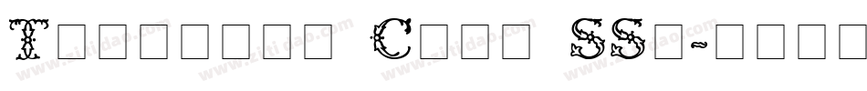 Template Caps SSi字体转换